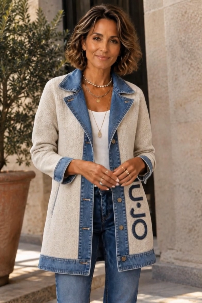 Coordinato • Denim e tessuto morbido • Stile casual e moderno ✨