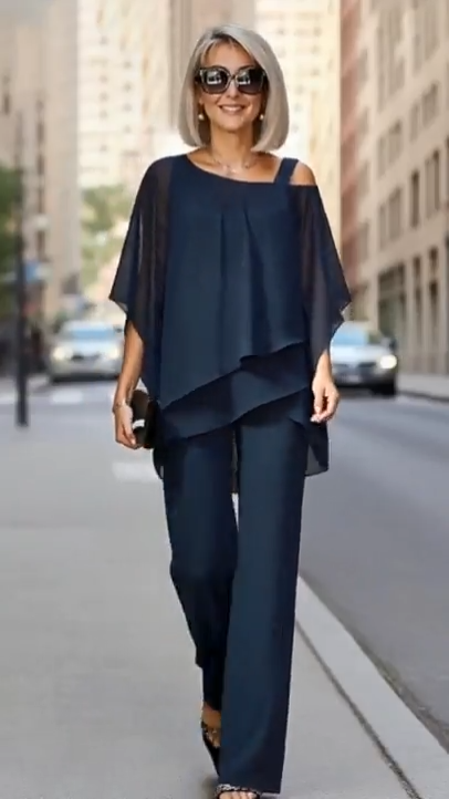 Coordinato • Tessuto leggero • Stile elegante e sofisticato 🌸