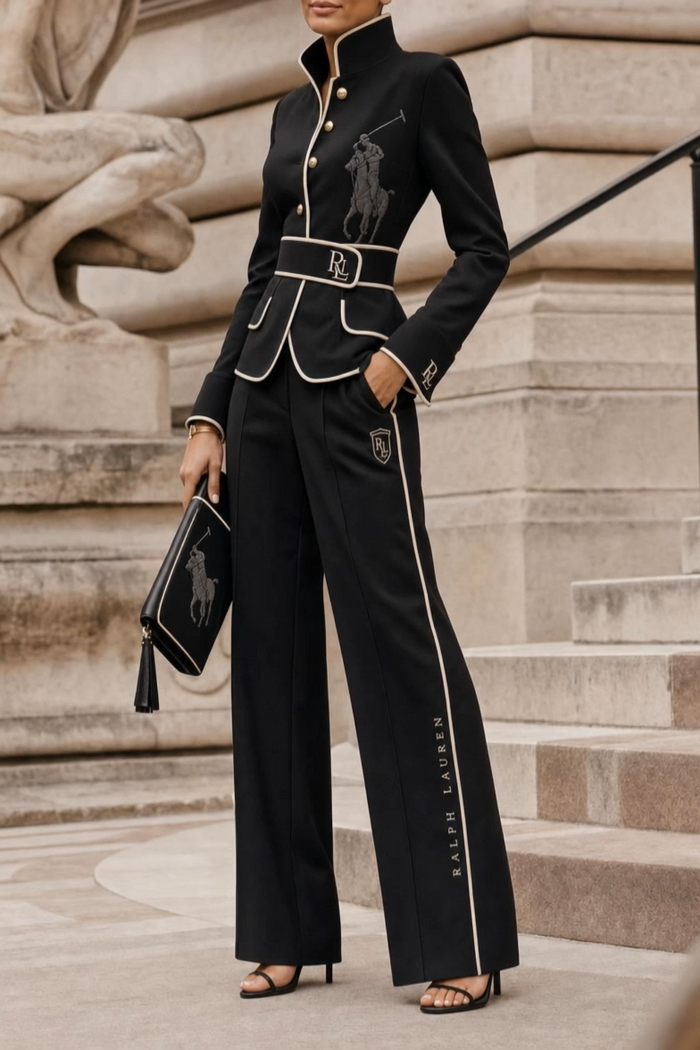 Coordinato • Tessuto tecnico • Stile elegante sportivo ✨